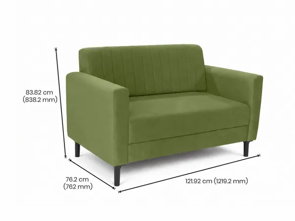 Tulip Sofa Combos Set Olive With Rio Centre Table